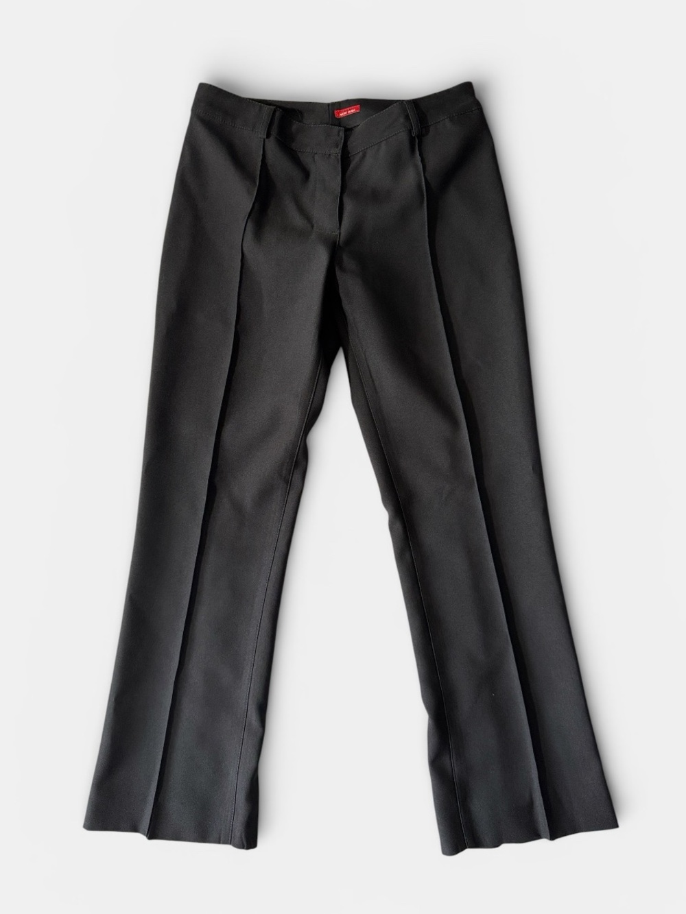 Miss Sixty womens 33 black flared leg polyester The New Kirk trouser EUC